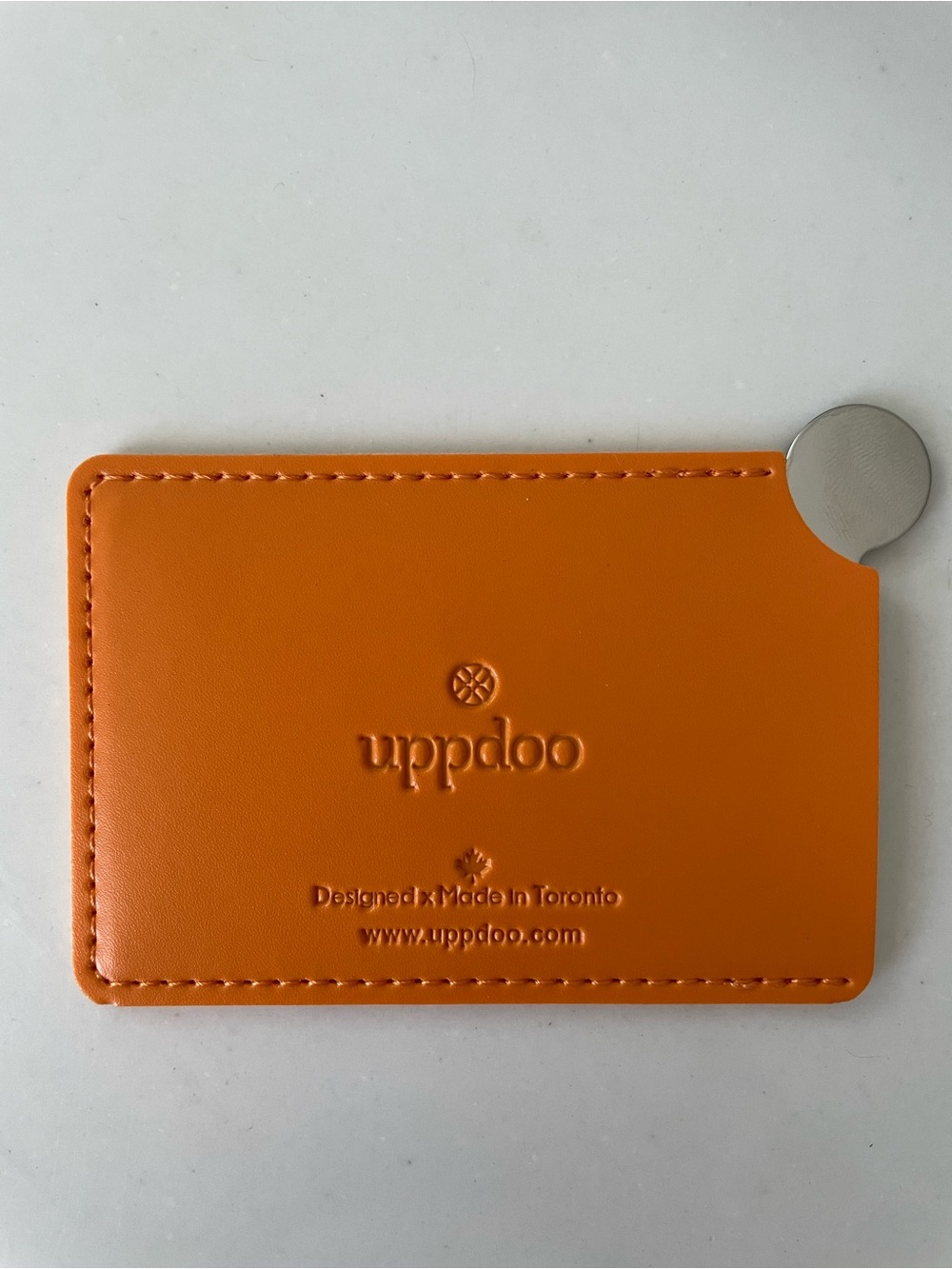 uppdoo Unbreakable Compact Purse Mirror & Card Holder